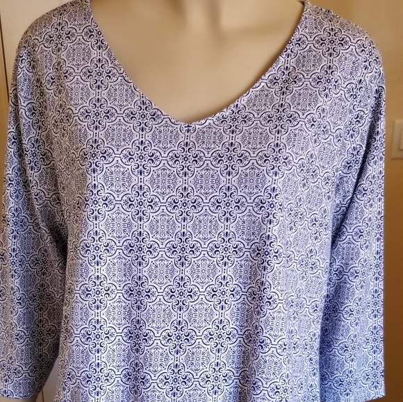 Chico's Tops - Chico's 3/4 Sleeves Tee